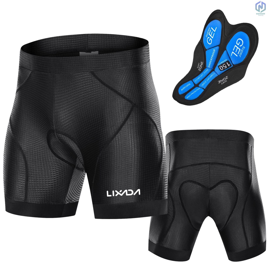 Quần short đi xe đạp có đệm lót 3d chống trượt cho nam