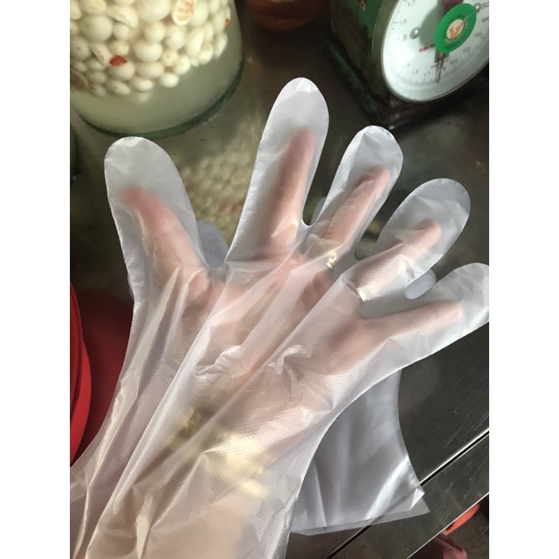 Bao tay nilon xài 1 lần vệ sinh