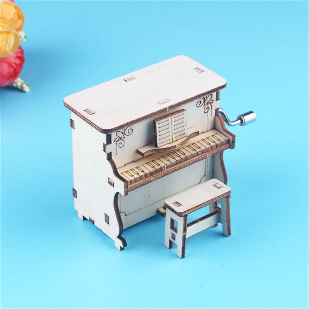 Mô Hình Đàn Piano Bằng Gỗ Dùng Thí Nghiệm Khoa Học
