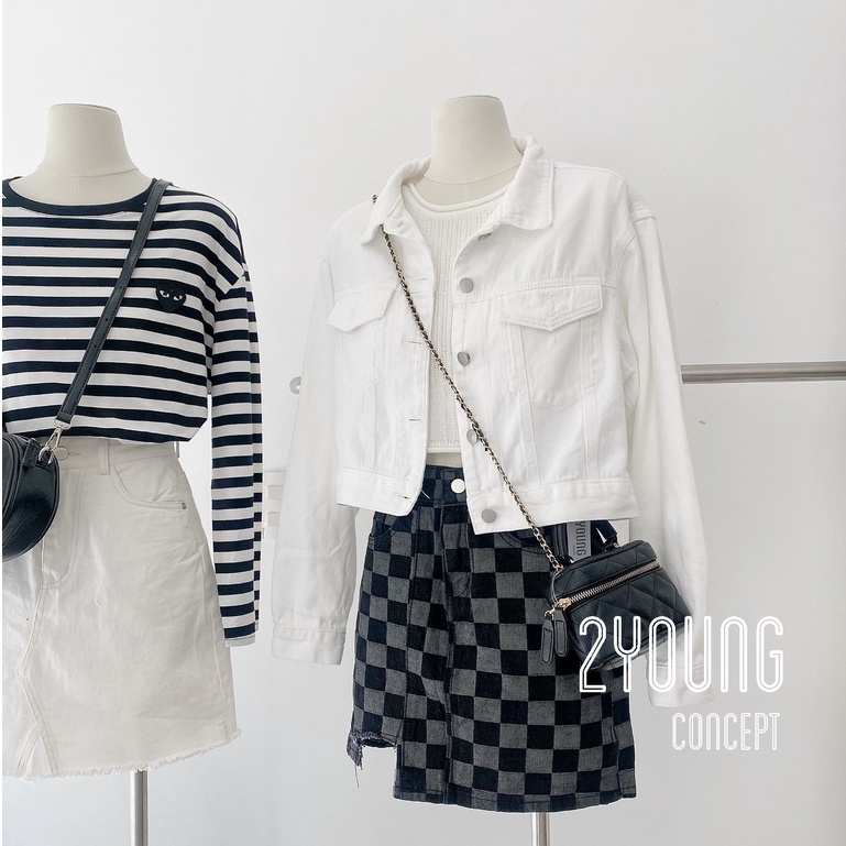 Áo khoác jean tay dài  A1755