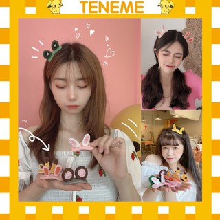 Cặp tóc hàn quốc Teneme kẹp tóc cho bé hình tai thú ngộ nghĩnh KT37