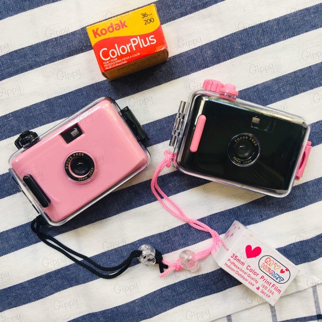 Combo 2 máy film Lomo Underwater phiên bản Black Pink
