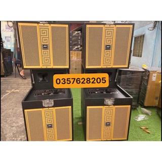 Loa kéo tủ gập array pl 3600 bass 4 tất đôi