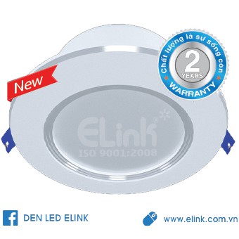 Đèn led downlight Elink 3 chế độ 6+6w