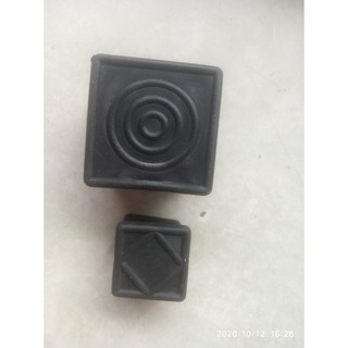 4 nút chân ghế inox màu đen