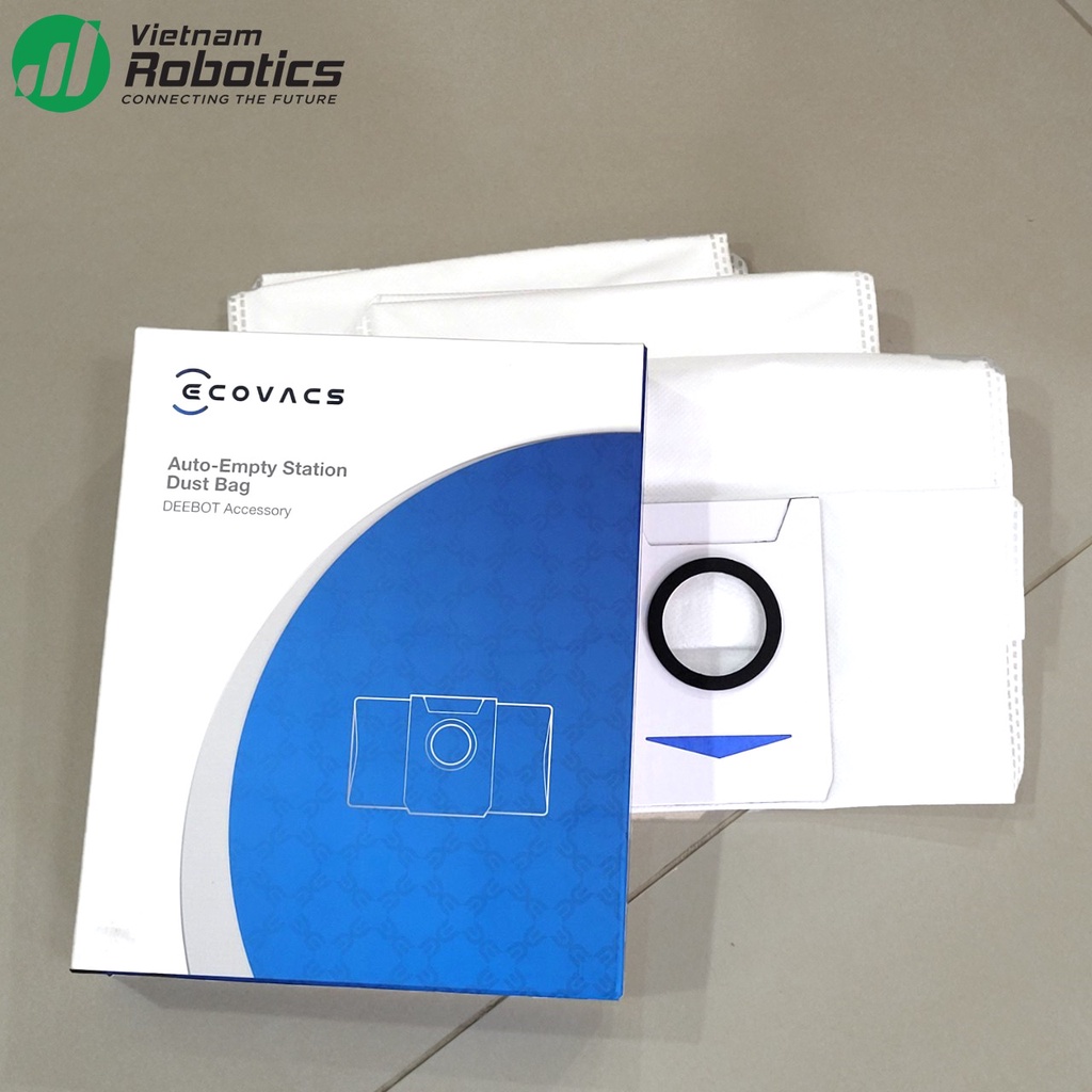Túi Đựng Rác dành Cho Robot Hút Bụi Lau Nhà Deebot X1 Omni, T10 Plus, T10 Omni - Phiên bản quốc tế - Hàng chính hãng