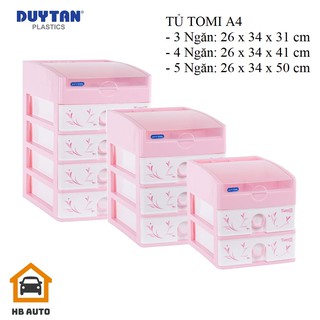 [ BỀN ĐẸP] Tủ nhựa Duy Tân Tomi A4 giúp bạn cất giữ, bảo quản những vật dụng nhỏ dễ bị thất lạc như chìa khóa, trang sức