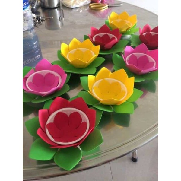 Hoa Đăng Thả Nước 100 bông+đế