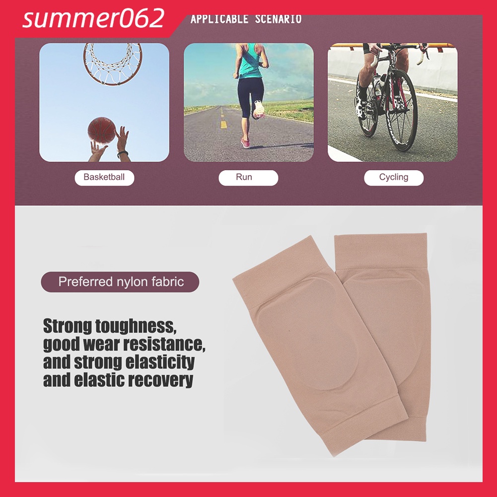 Summer062 1 Đôi gót chân silicone Đệm bảo vệ Tay áo bảo vệ Chân mềm Bảo vệ mắt cá chân Vớ bảo vệ đàn hồi