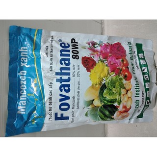 Thuốc trừ bệnh Mancozeb xanh  fovathane 80WP 1kg