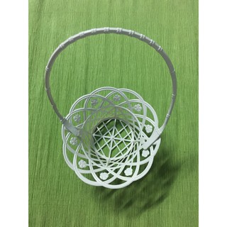 Giỏ cắm hoa xòe, giỏ cắm hoa tươi, giỏ cắm hoa bằng nhựa