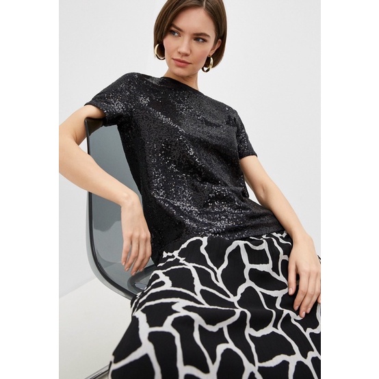 Áo Tshirt nữ DKNY SEQUIN xuất xịn