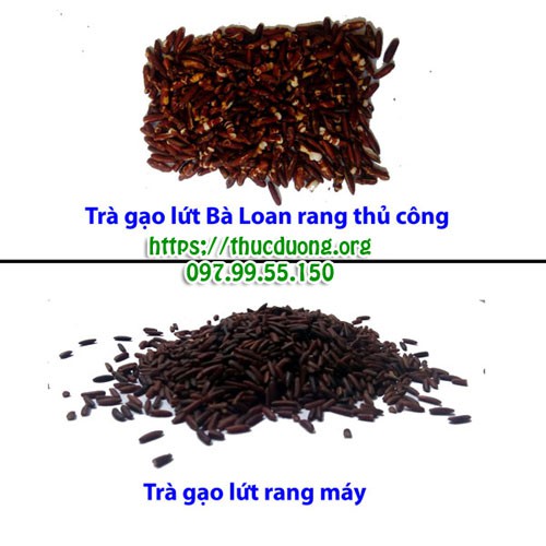 Trà gạo lứt đậu đen xanh lòng rang tay 500g giảm cân Thực Dưỡng Bà Loan | BigBuy360 - bigbuy360.vn