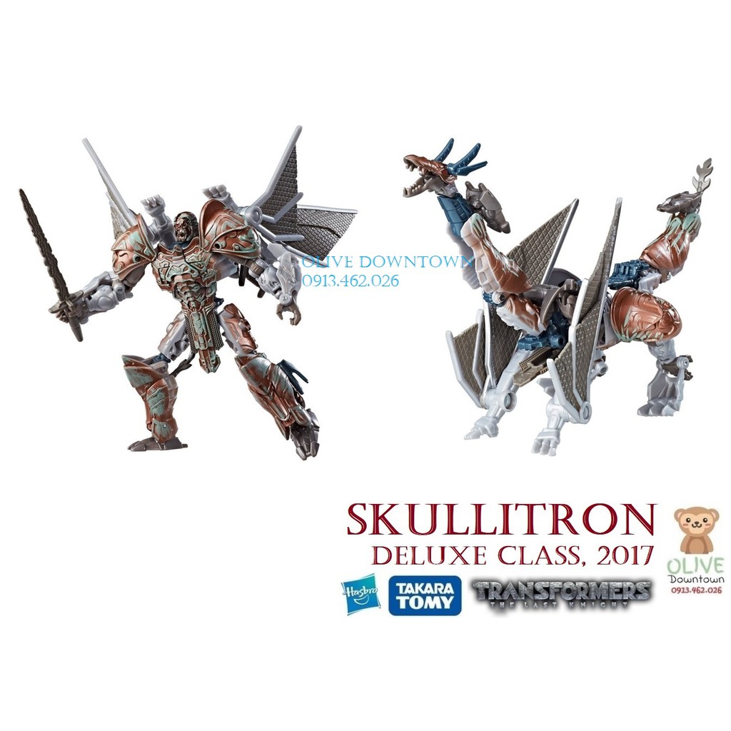 SKULLITRON mã TLK ♻️ Mô hình Robot lắp ráp thành Rồng - Transformers phim The Last Knight