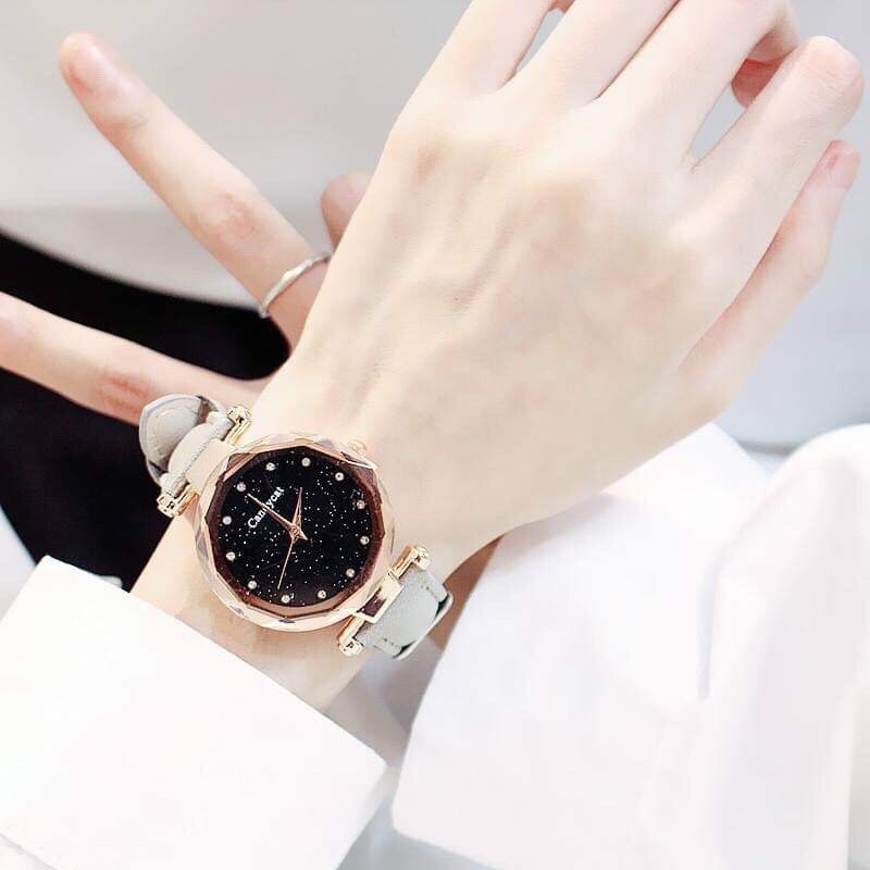 Đồng hồ thời trang nữ Candycat dây da nhung K870 | BigBuy360 - bigbuy360.vn