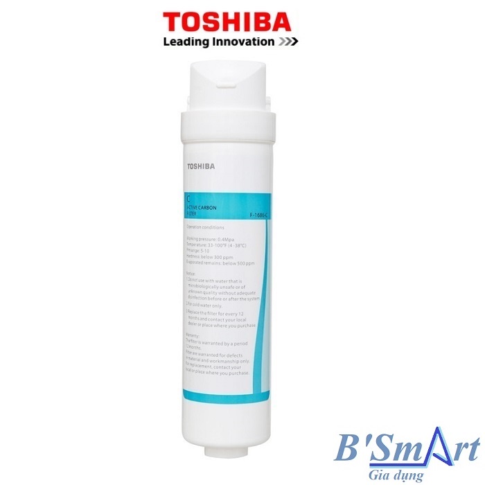 Lõi lọc Toshiba F-1686-C thay TWP-N1843SV/ TWP-N1686UV/ TWP-W1905SV /TWP-W1035SVN và TWP-W1630SVN