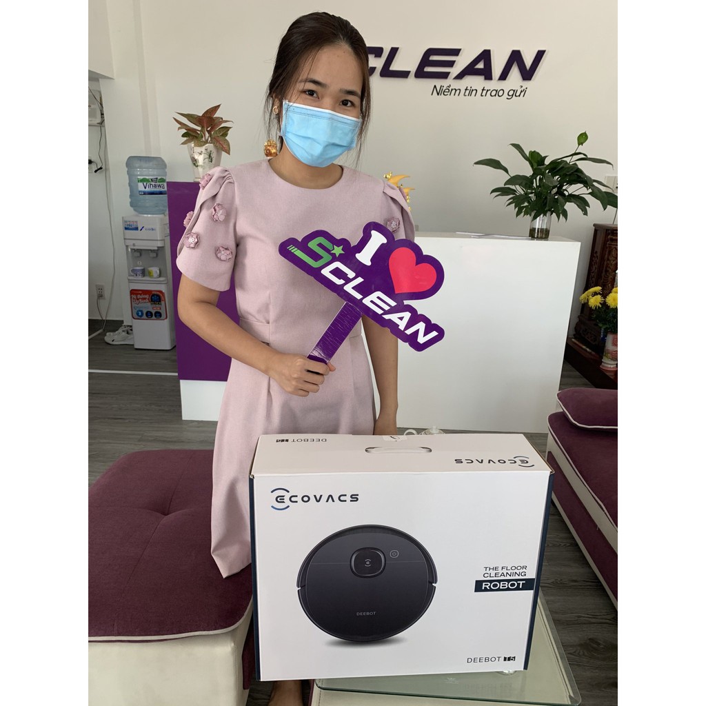 Robot hút bụi và lau nhà tự động 2 trong 1 ECOVASC DEEBOT T5 HERO ⭐️NEW 2021 ⭐️Hàng Chính Hãng