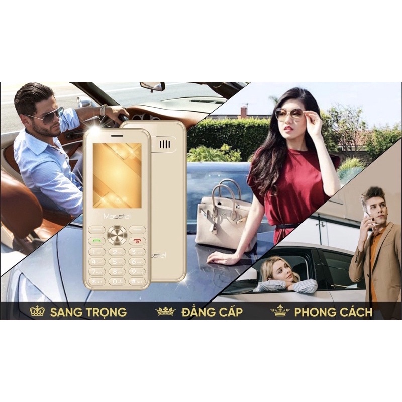 Điện thoại Masstel Lux 10 4G - hàng chính hãng , full hộp , nguyên seal