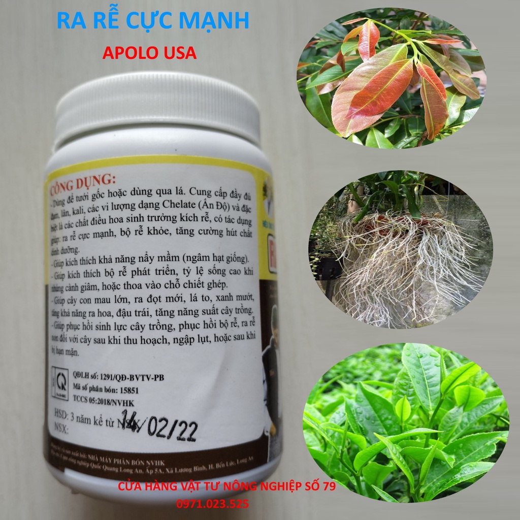 RA RỄ CỰC MẠNH APOLO USA  MẠNH GẤP 2 LẦN