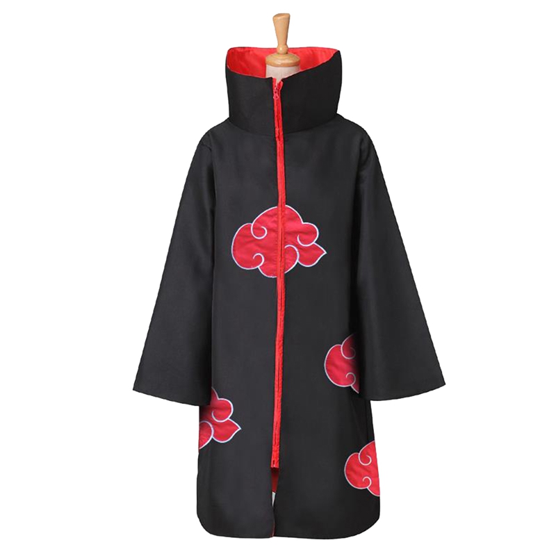 Naruto Costume Akatsuki Cloak Cosplay Sasuke Uchiha Coat Cosplay Itachi Clothing Cosplay costume Clothes