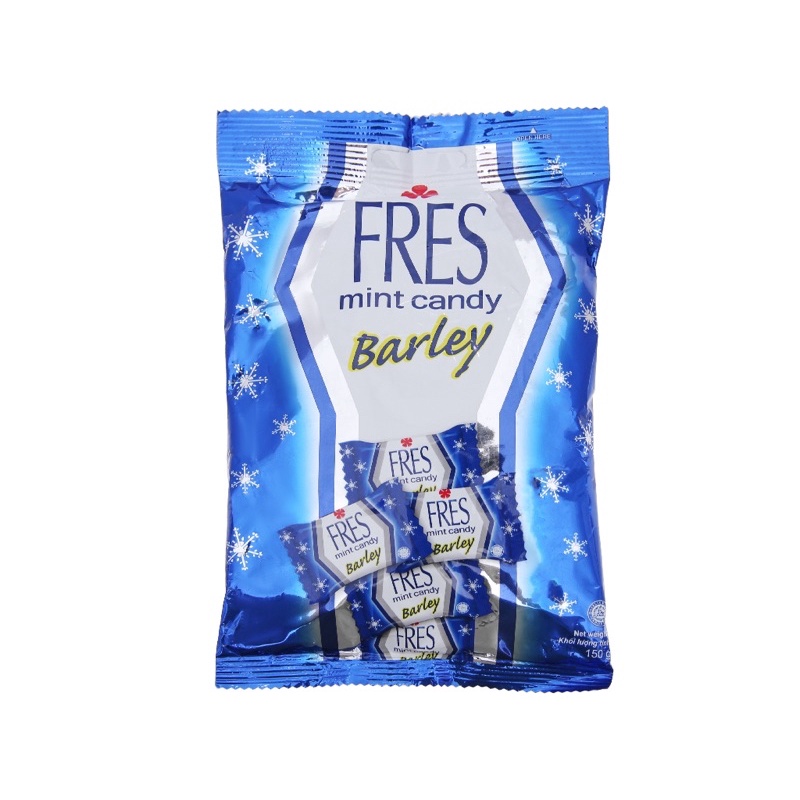 Kẹo bạc hà Fres Barley Mayora gói 150g