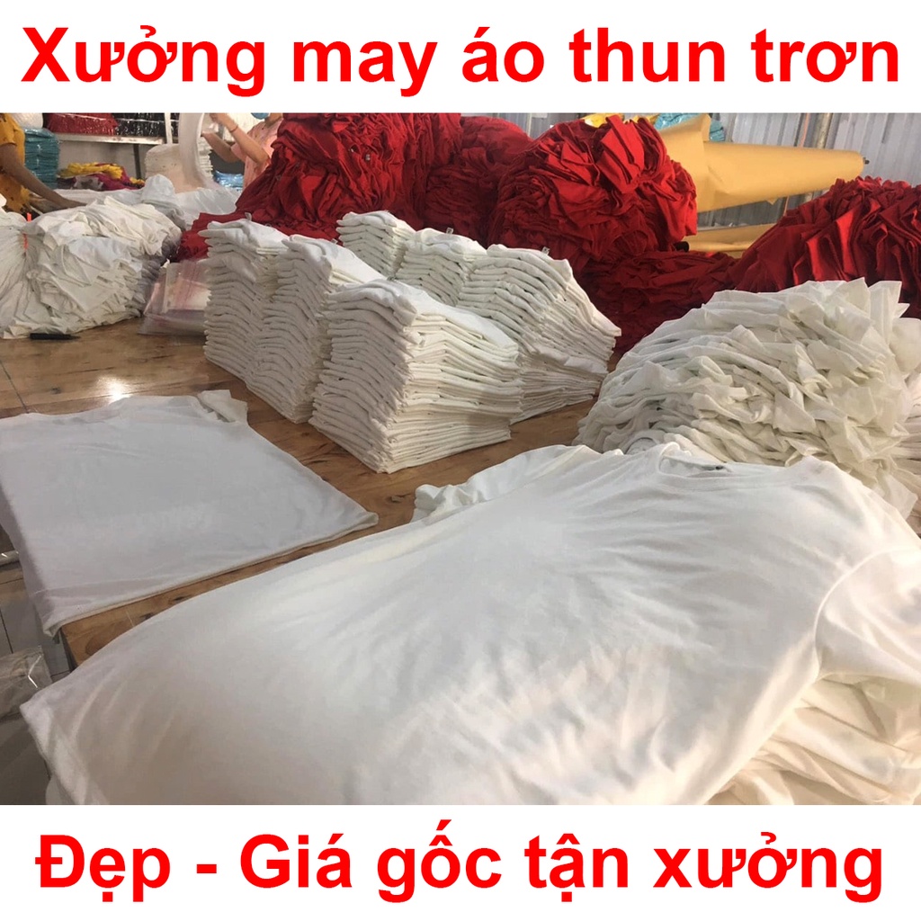 Áo Thun Trơn UNISEX Form Rộng - Áo Phông Trơn Nam Nữ Tay Ngắn Oversize 10 Màu - Chất Vải Cotton Thái, Bền - Đẹp - Giá Rẻ