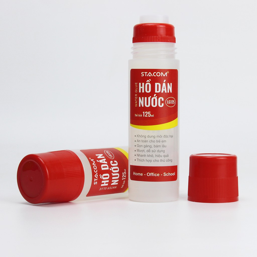 Hồ dán nước văn phòng Stacom cỡ lớn 50/125ml - LG050