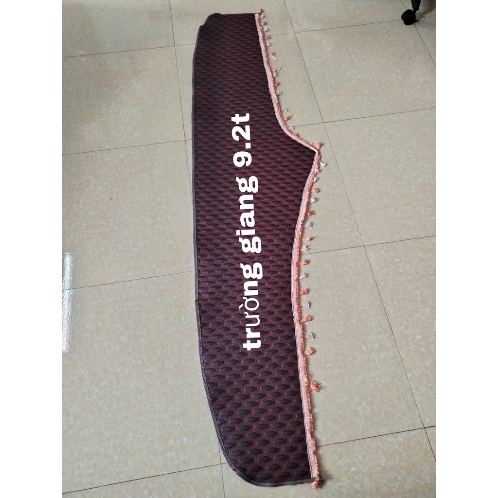 Thảm táp lô xe tải các loại xe chất liệu da 5d