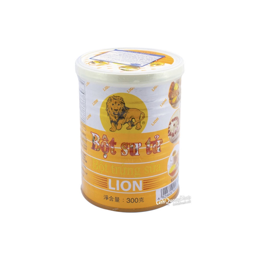 Bột custard Lion(sư tử)-lon 300g