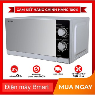 [Chính hãng-Lỗi 1 đổi 1] Lò vi sóng Sharp cơ R205VN 20 lít | R20A1-S 22 lít 800W (Mới 100%, BH 1 năm)