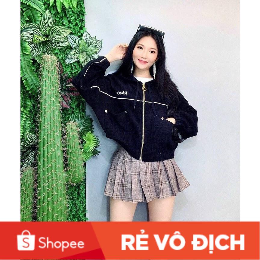 [ ẢNH THẬT ]Áo Khoác Nhung  Có Nón Placere | BigBuy360 - bigbuy360.vn