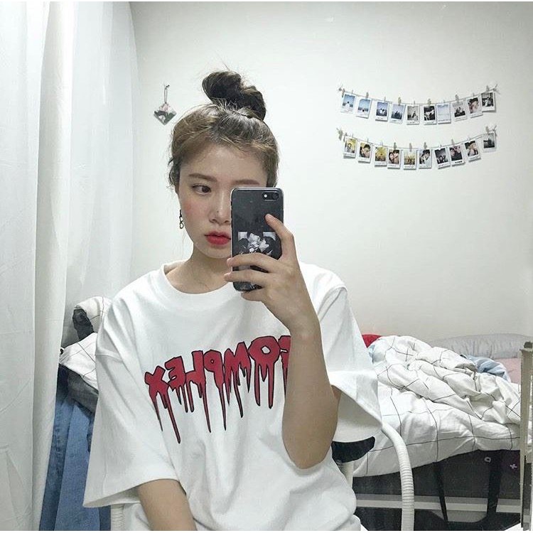 Áo thun tay lỡ form rộng unisex Neko.sg ATL143