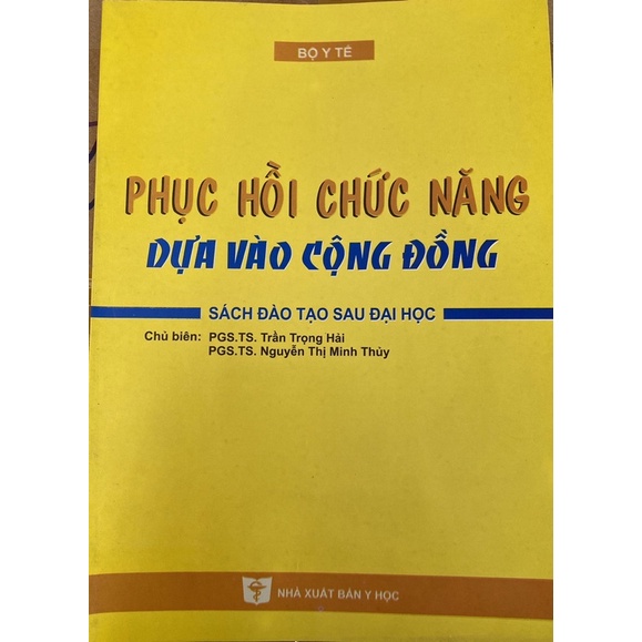 Sách - Phục hồi chức năng dựa vào cộng đồng