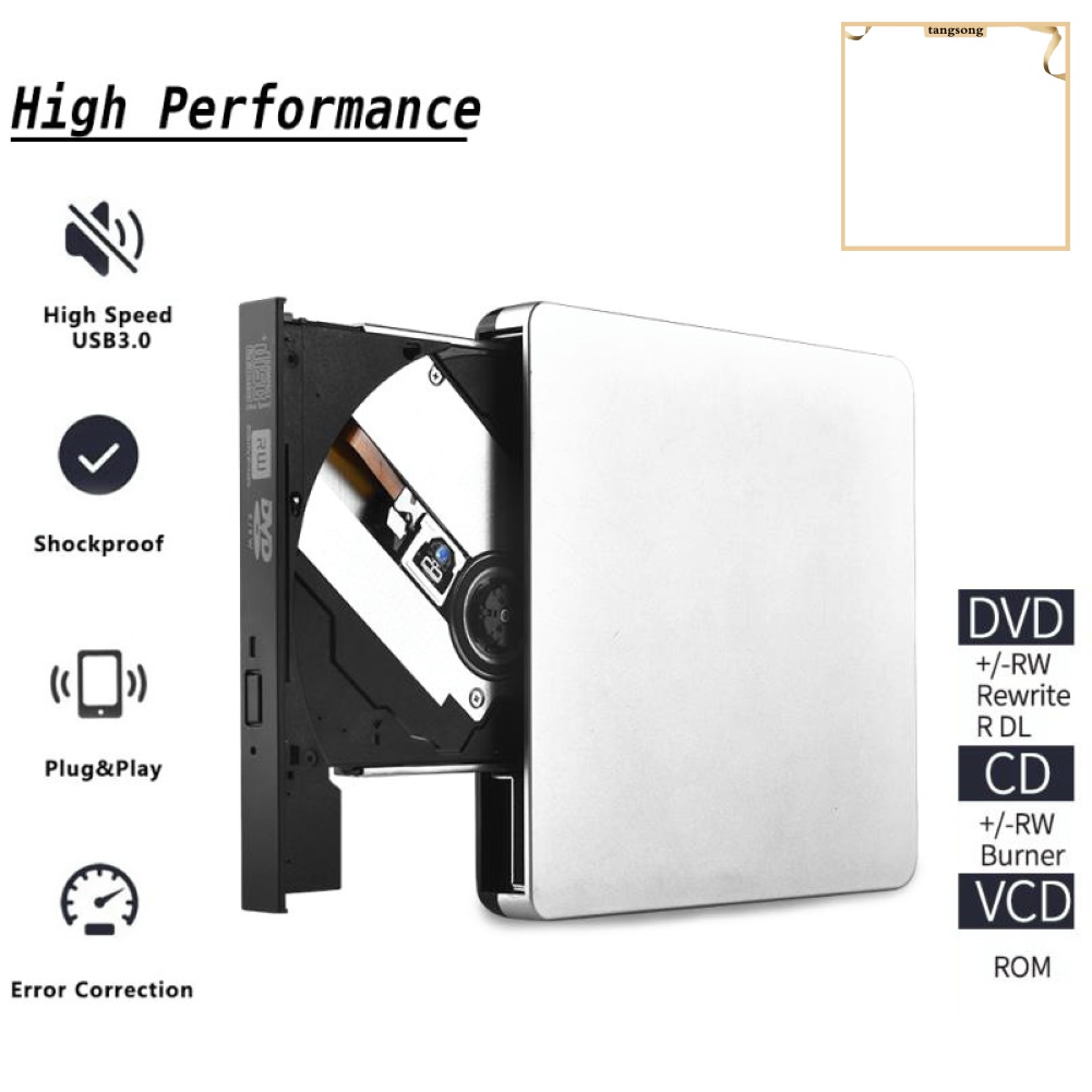 Ổ Đĩa Dvd-Rom Cd-Rw Dvd-Rw Dvd-Rw Kết Nối Usb 3.0 Cho Laptop Pc