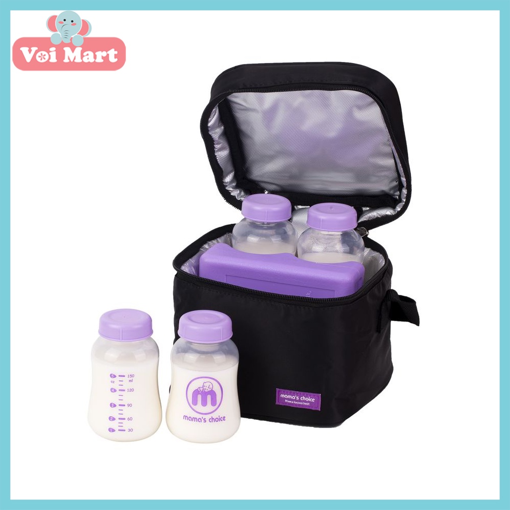 Bình Trữ Sữa Cổ Hẹp Mama's Choice Dung Tích 150ml–240ml Tương Thích Các Loại Máy Hút Sữa Cổ Hẹp
