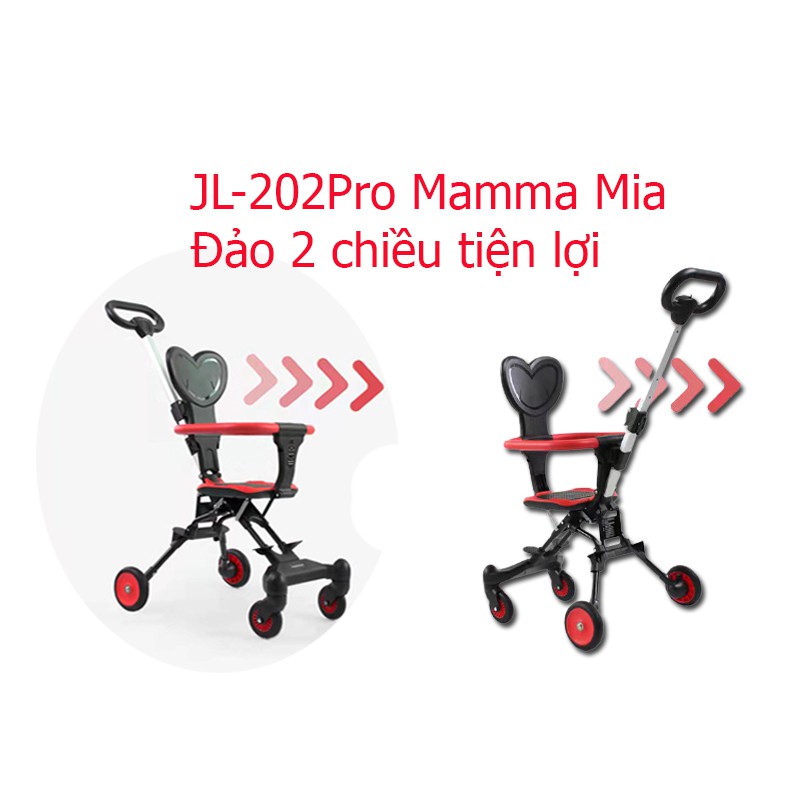 Xe Đẩy Du Lịch Gọn Nhẹ Mamma Mia Nhập khẩu Chính Hãng