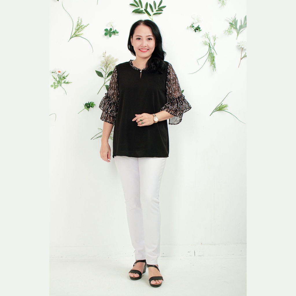 Madam Sotoni - Thời trang trung niên - Áo kiểu nữ trung niên - MGDTH1201