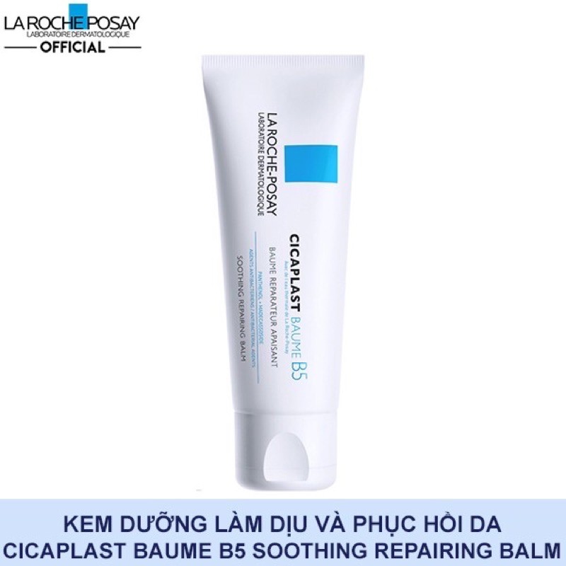 B5 La roche posay Kem dưỡng giúp làm mềm và dịu da La Roche Posay Cicaplast baume B5