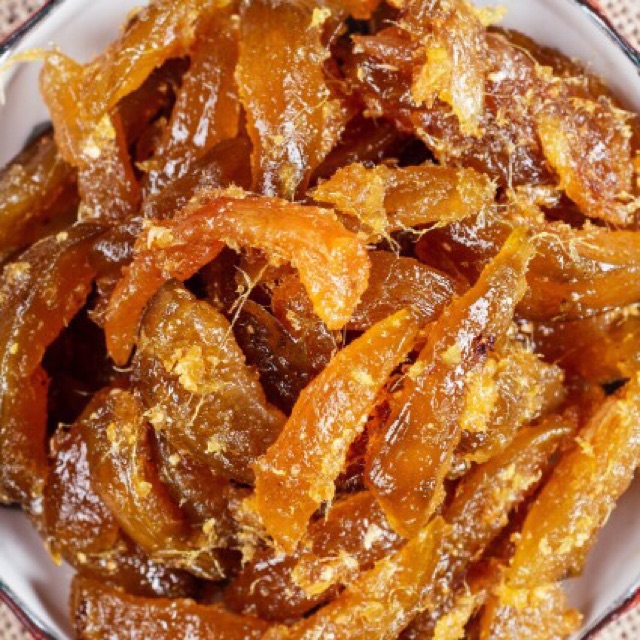 Ô mai cóc xào gừng - 500gr