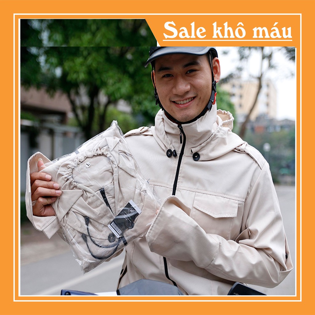 [FREE SHIP - XẢ KHO 1 NGÀY DUY NHẤT] ÁO KHOÁC CHỐNG NẮNG NAM LOẠI 1 CHẤT DÀY, CÓ TÚI BÊN TRONG, CHẤT KAKI COTTON