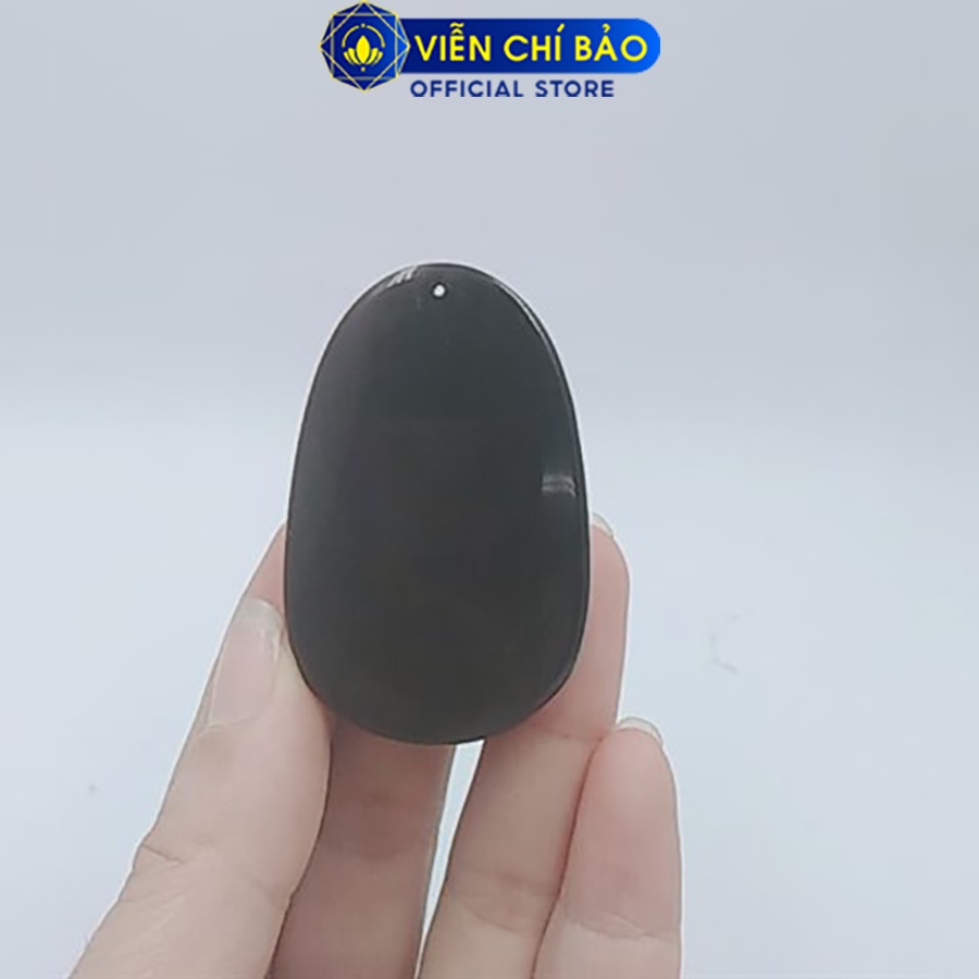 Mặt dây chuyền Phật bản Thiên Thủ Thiên Nhãn Obsidian thời trang phụ kiện trang sức Viễn Chí Bảo M200156