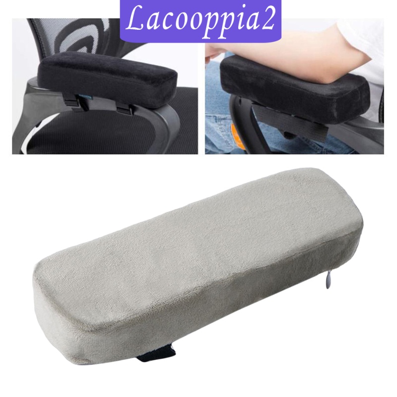 [LACOOPPIA2]2-Piece Set Chair Armrest Cushions Elbow Pillow Pressure Relief Office Chair Gaming Chair Memory Foam Armrest Pads