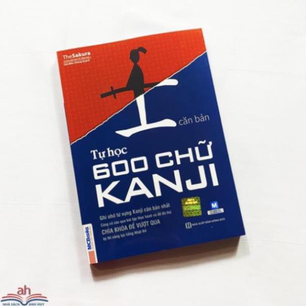 Sách tiếng Nhật - Tự Học 600 Chữ Kanji Căn Bản