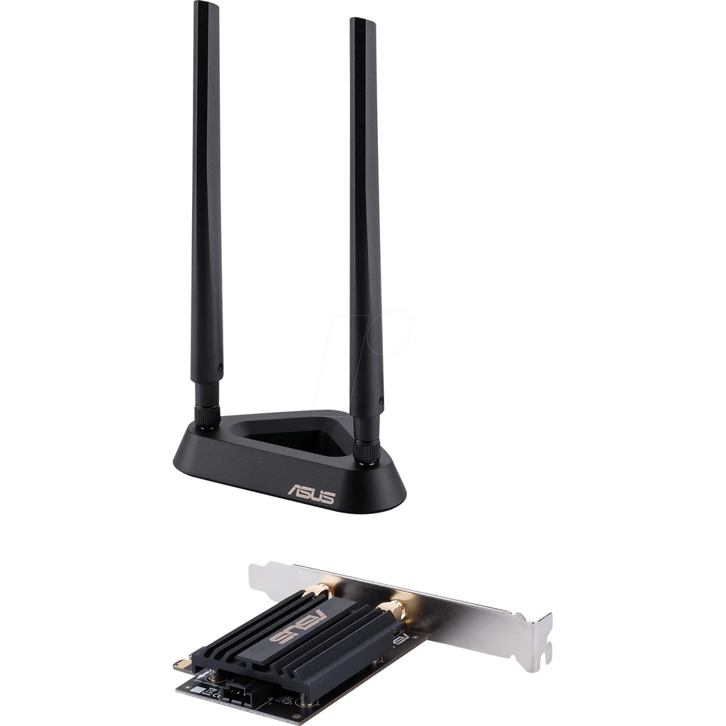 Card Mạng Wifi Asus PCE-AX58BT PCI-e a/b/g/n/ax3000 2.4GHz/5GHz 2402Mbps+574Mbps - Hàng Chính Hãng