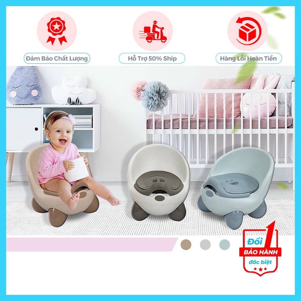 Bô vệ sinh cho bé Kiu Kiu phù hợp với trẻ em 6 tháng đến 5 tuổi chống trơn thumbnail