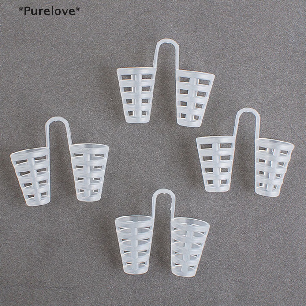 Set 4 Kẹp Mũi Chống Ngáy Khi Ngủ Tiện Dụng