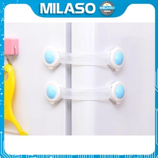 Khóa ngăn kéo MILASO khóa bồn cầu, tủ gỗ, tủ lạnh an toàn cho trẻ em HG-001125