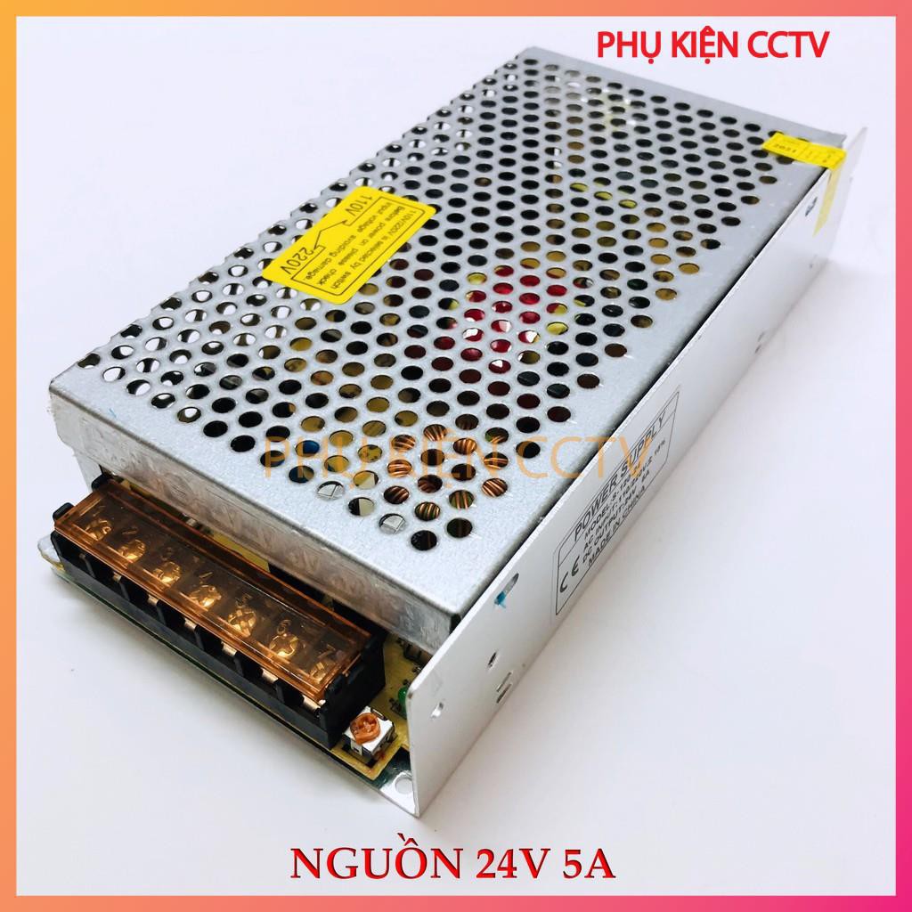 Nguồn tổ ong - Nguồn 24v 20a-15a-10a-5a-3a dùng cho led, động cơ, thiết bị điện 24v, tặng kèm dây nguồn