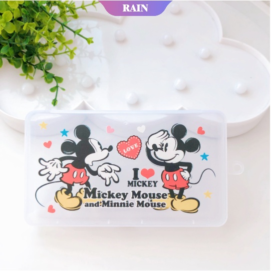 Hộp Đựng Khẩu Trang Trong Suốt In Họa Tiết Hello Kitty/ My Melody Kuromi Marvel Dễ Thương Dành Cho Bé