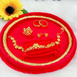 [RẺ VÔ ĐỊCH] KIỀNG CƯỚI CÔ DÂU HM JEWELRY MẠ VÀNG 24k BỀN MÀU SIÊU ĐẸP
